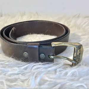 Vintage Authentic Levi’s Real Leather Belt 34”